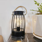 Minimalist Geometric Iron Table Lamp