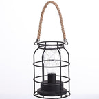 Minimalist Geometric Iron Table Lamp