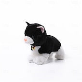 Interactive Electronic Plush Puppy Toy with Sound Control