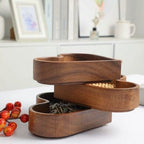 Heart Shaped Pine Wood Bowl