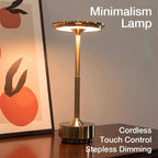 Cordless LED Table Lamp with Touch Control and Adjustable Brightness
