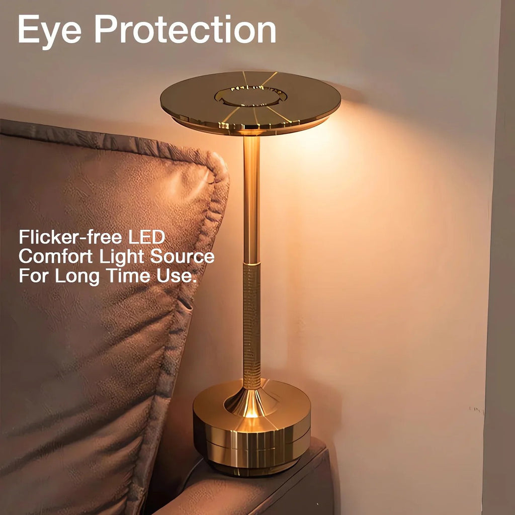Cordless LED Table Lamp with Touch Control and Adjustable Brightness