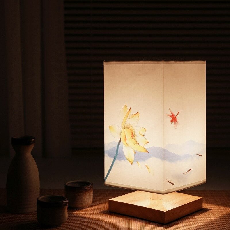 Japanese-Scandinavian Table Lamp