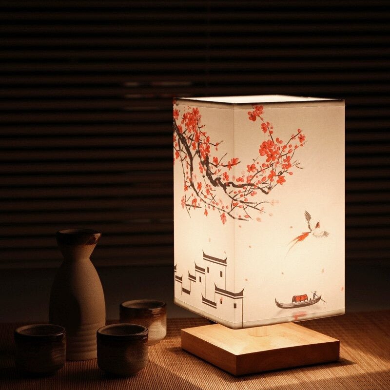 Japanese-Scandinavian Table Lamp