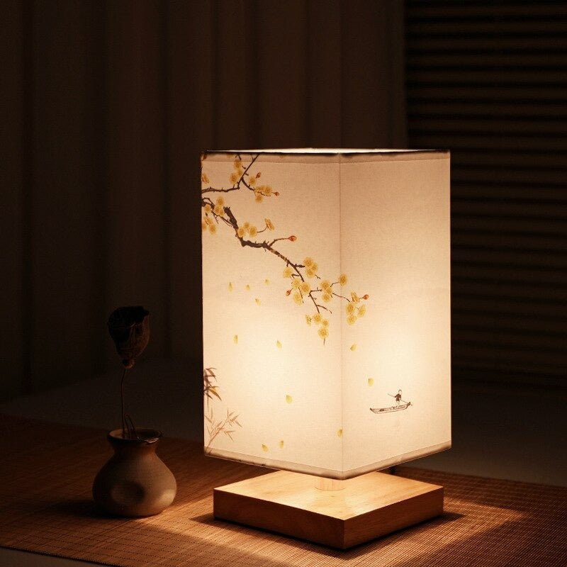 Japanese-Scandinavian Table Lamp