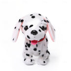 Interactive Electronic Plush Puppy Toy with Sound Control