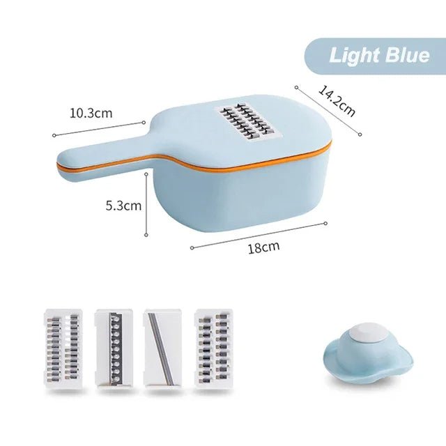Multifunction Vegetable Cutter with Drain Basket