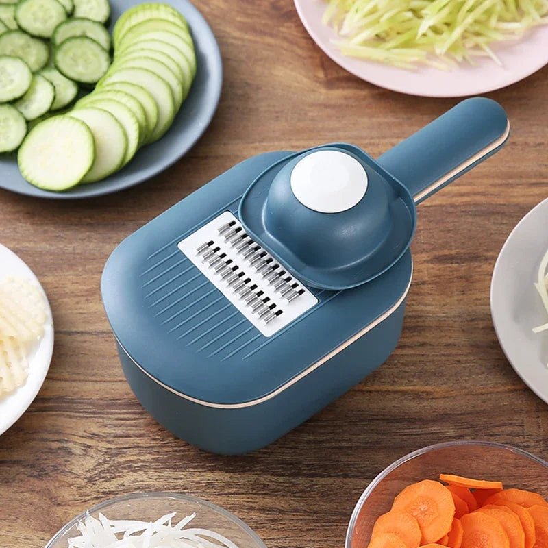 Multifunction Vegetable Cutter with Drain Basket