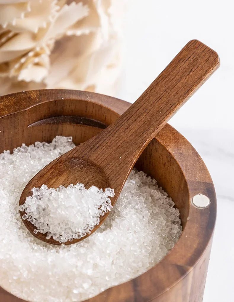 Salt & Pepper Jar with Seasoning Spoon