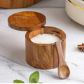 Salt & Pepper Jar with Seasoning Spoon