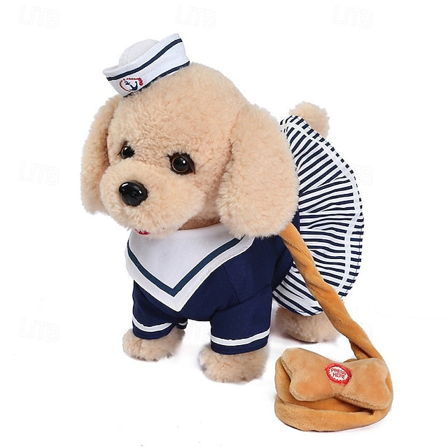 Interactive Robotic Puppy Toy with Walking, Barking & Music