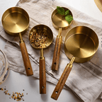 Walnut Wooden Measuring Set (8 Piece Set)