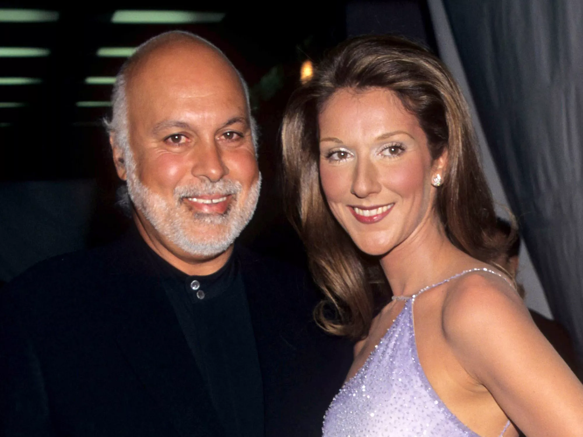 Celine Dion and Rene Angelil