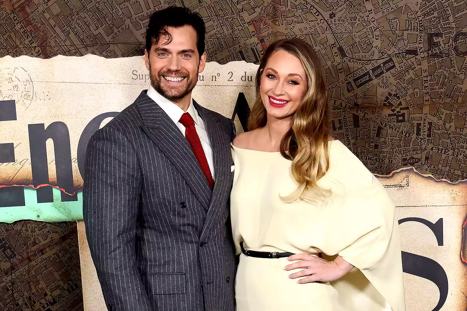 Henry Cavill and Natalie Viscuso at an event in 2022.