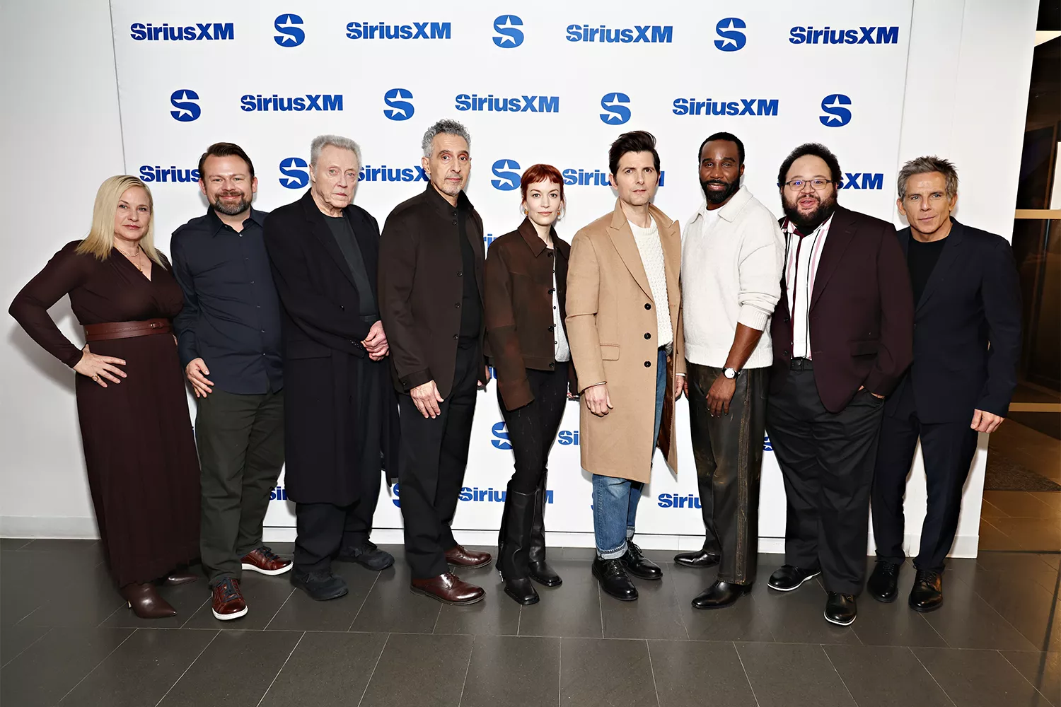 Christopher Walken and Severance cast at SiriusXM event