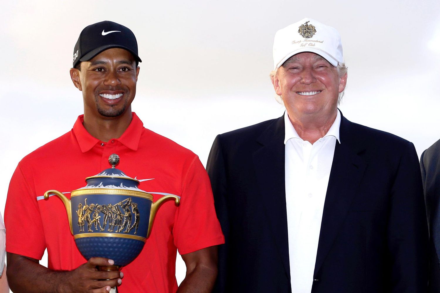 Donald Trump and Tiger Woods